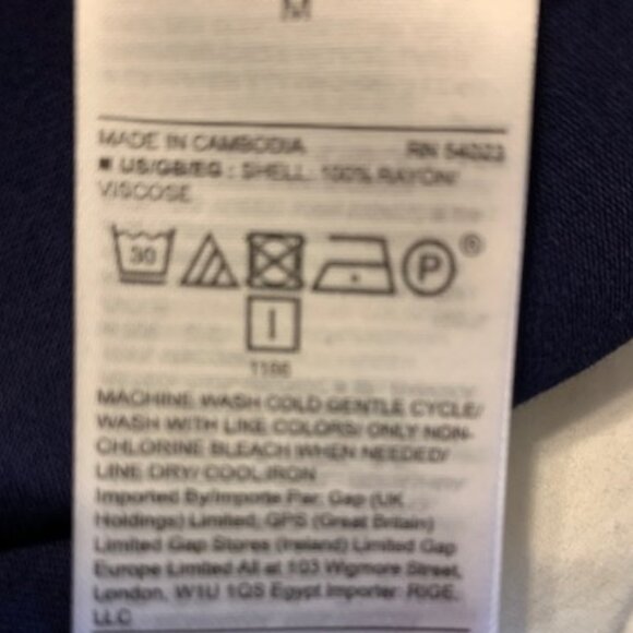 NWT GAP BOYFRIEND FIT TUNIC TOP - Picture 2 of 4